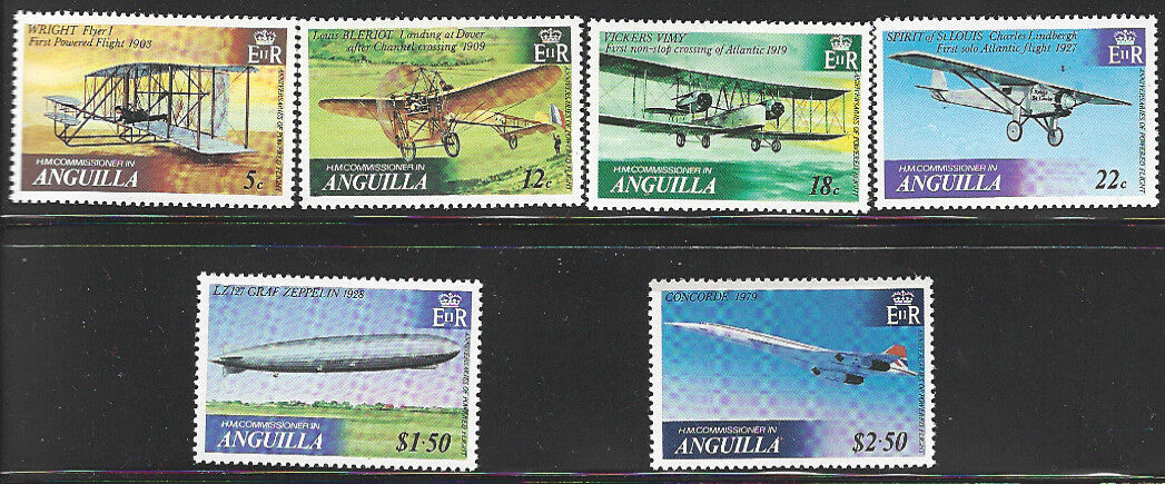 Anguilla stamps set - Fligths, Mint - VVV1641