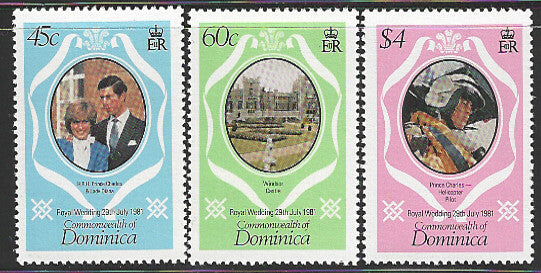 Dominica stamps set - Diana - VVV1741