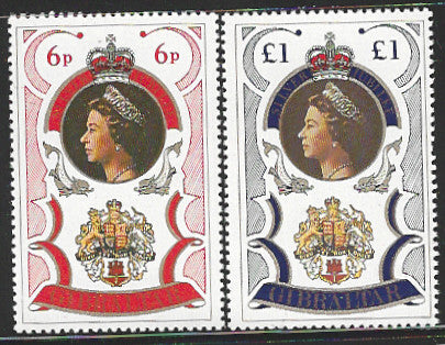 Gibraltar stamps set - Queen, Mint - VVV1751