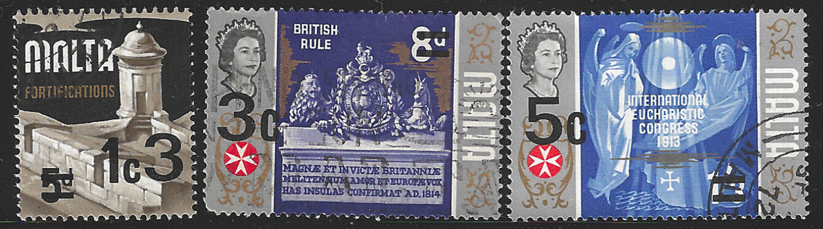 Malta Used Complete set - VVV1815