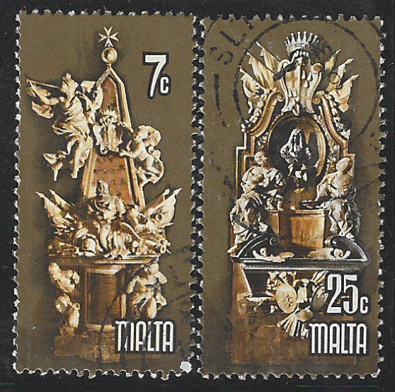 Malta Used Complete set - VVV1828