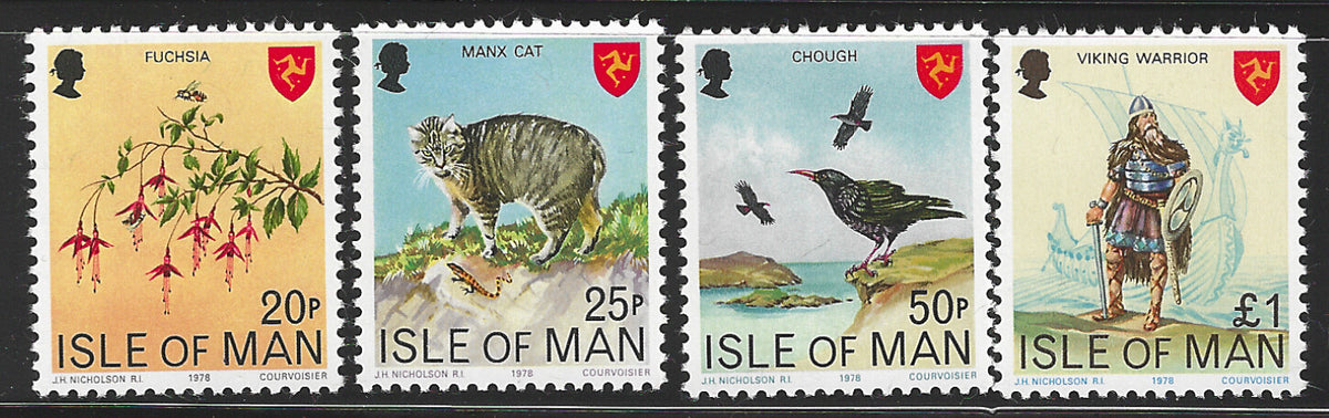 Isle of Man - Birdsa and Animals, 1978 - Mint - VVV2037