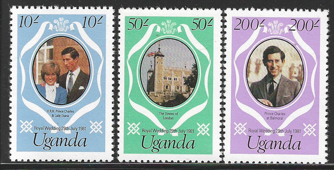 Uganda - Royal Wedding - Diana, 1981 - VVV2352