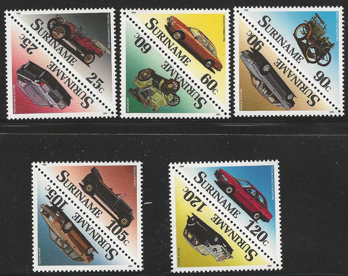 Suriname , Setenant Cars, Mint stamps - VVV02830