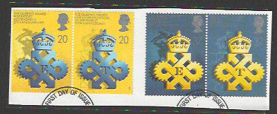 Great Britain stamps - FDC Used On Piece complete set - Used - VVV00003