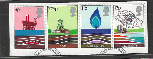 Great Britain stamps - FDC Used On Piece complete set - Used - VVV00017