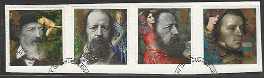 Great Britain stamps - FDC Used On Piece complete set - Used - VVV00025