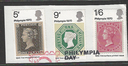 Great Britain stamps - FDC Used On Piece complete set - Used - VVV00030