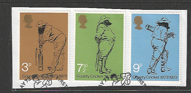 Great Britain stamps - FDC Used On Piece complete set - Used - VVV00033