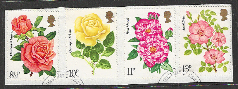 Great Britain stamps - FDC Used On Piece complete set - Used - VVV00038
