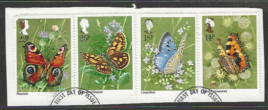 Great Britain stamps - FDC Used On Piece complete set - Used - VVV00039