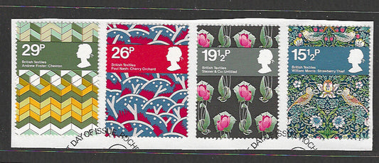 Great Britain stamps - FDC Used On Piece complete set - Used - VVV00042