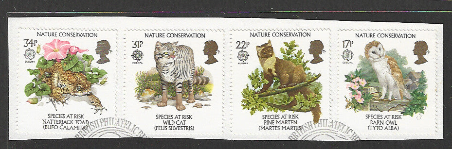 Great Britain stamps - FDC Used On Piece complete set - Used - VVV00044