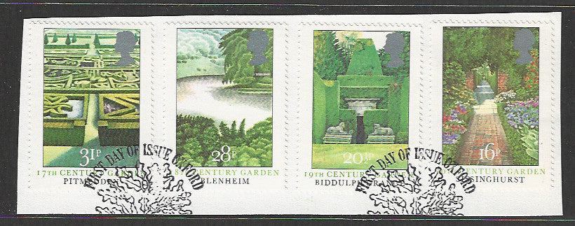 Great Britain stamps - FDC Used On Piece complete set - Used - VVV00045