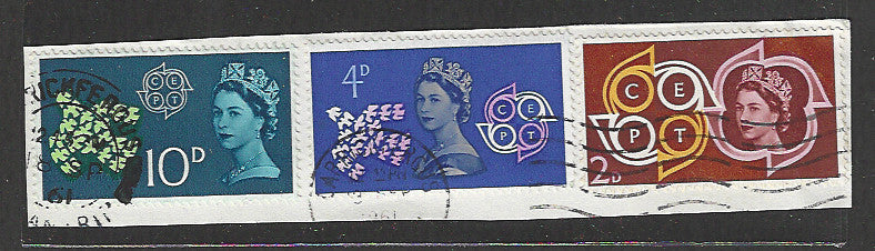 Great Britain stamps - FDC Used On Piece complete set - Used - VVV00046