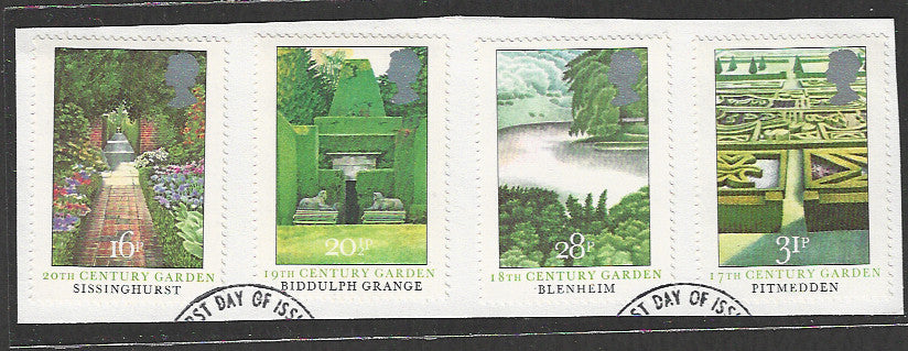 Great Britain stamps - FDC Used On Piece complete set - Used - VVV00052