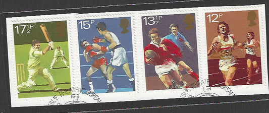 Great Britain stamps - FDC Used On Piece complete set - Used - VVV00056