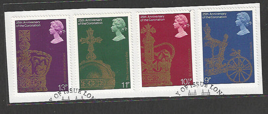 Great Britain stamps - FDC Used On Piece complete set - Used - VVV00058