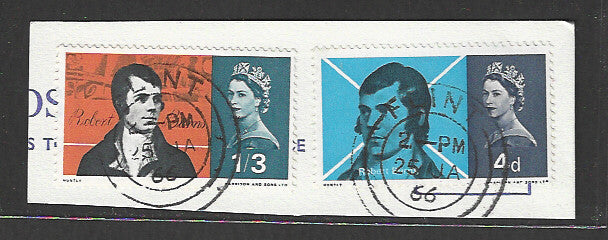 Great Britain stamps - FDC Used On Piece complete set - Used - VVV00074