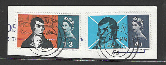 Great Britain stamps - FDC Used On Piece complete set - Used - VVV00074