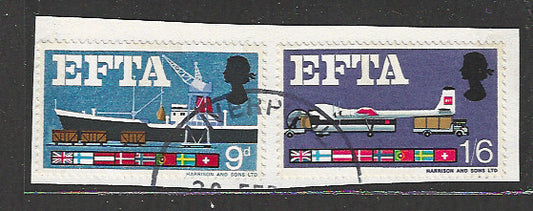 Great Britain stamps - FDC Used On Piece complete set - Used - VVV00078