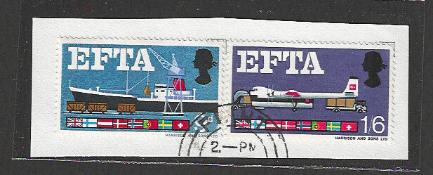 Great Britain stamps - FDC Used On Piece complete set - Used - VVV00079