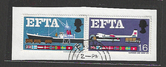 Great Britain stamps - FDC Used On Piece complete set - Used - VVV00079