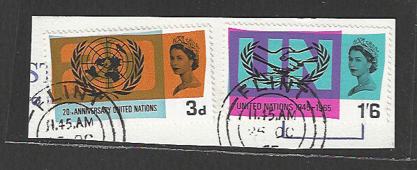 Great Britain stamps - FDC Used On Piece complete set - Used - VVV00082