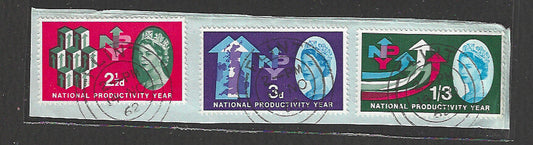 Great Britain stamps - FDC Used On Piece complete set - Used - VVV00083