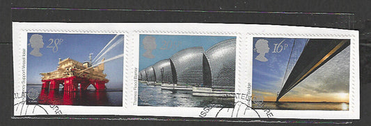 Great Britain stamps - FDC Used On Piece complete set - Used - VVV00086