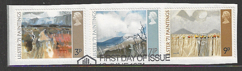 Great Britain stamps - FDC Used On Piece complete set - Used - VVV00090
