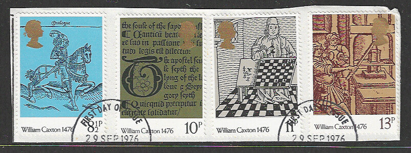 Great Britain stamps - FDC Used On Piece complete set - Used - VVV00097