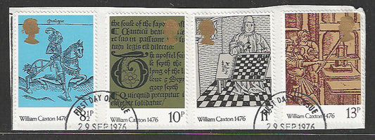 Great Britain stamps - FDC Used On Piece complete set - Used - VVV00097