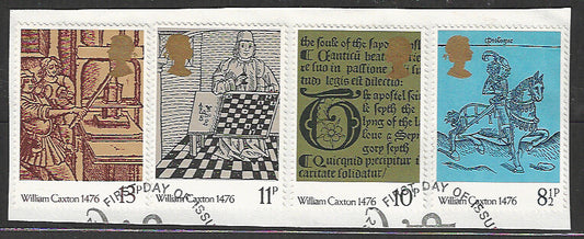 Great Britain stamps - FDC Used On Piece complete set - Used - VVV00099