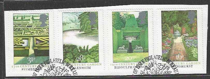 Great Britain stamps - FDC Used On Piece complete set - Used - VVV00103