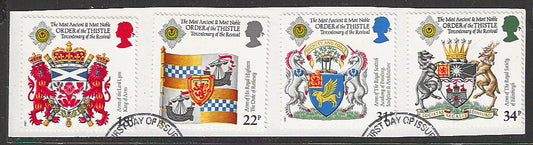 Great Britain stamps - FDC Used On Piece complete set - Used - VVV00104