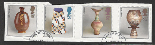 Great Britain stamps - FDC Used On Piece complete set - Used - VVV00107