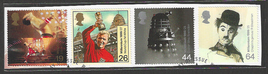 Great Britain stamps - FDC Used On Piece complete set - Used - VVV00110