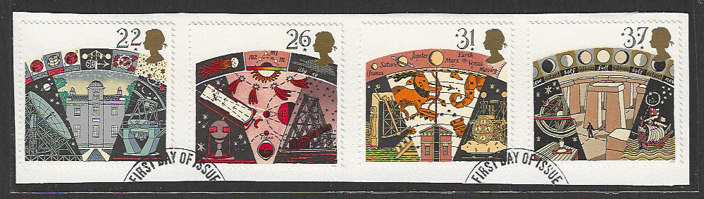 Great Britain stamps - FDC Used On Piece complete set - Used - VVV00114