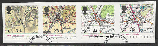 Great Britain stamps - FDC Used On Piece complete set - Used - VVV00115