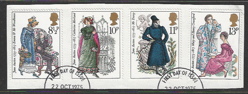 Great Britain stamps - FDC Used On Piece complete set - Used - VVV00116