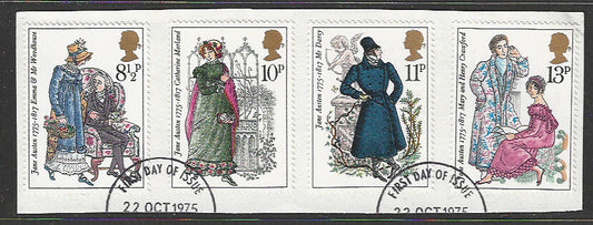 Great Britain stamps - FDC Used On Piece complete set - Used - VVV00116