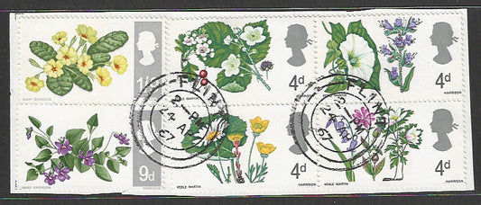 Great Britain stamps - FDC Used On Piece complete set - Used - VVV00121