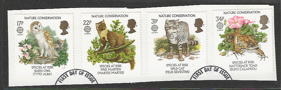 Great Britain stamps - FDC Used On Piece complete set - Used - VVV00123