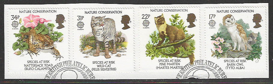 Great Britain stamps - FDC Used On Piece complete set - Used - VVV00125