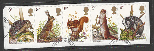 Great Britain stamps - FDC Used On Piece complete set - Used - VVV00130