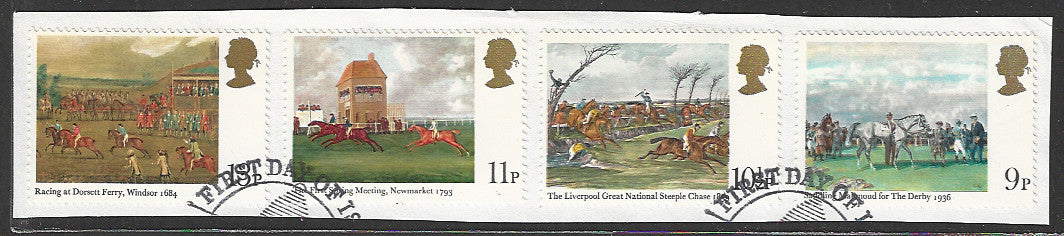 Great Britain stamps - FDC Used On Piece complete set - Used - VVV00133