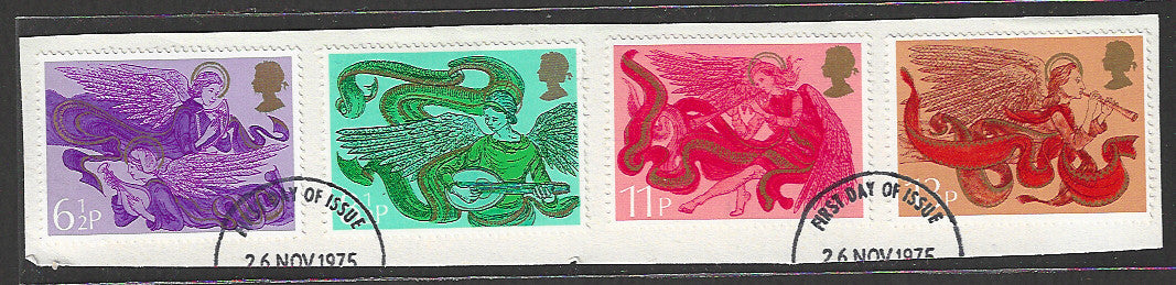 Great Britain stamps - FDC Used On Piece complete set - Used - VVV00141