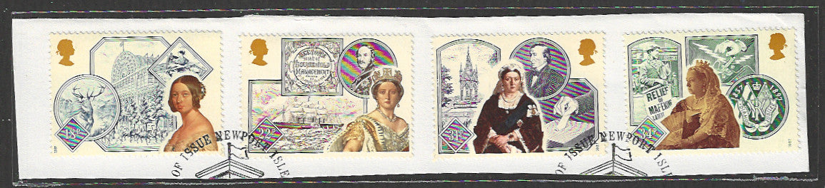 Great Britain stamps - FDC Used On Piece complete set - Used - VVV00143