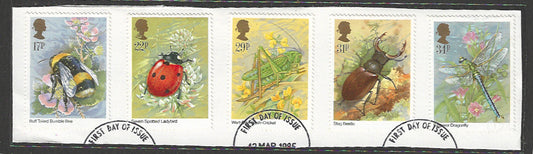 Great Britain stamps - FDC Used On Piece complete set - Used - VVV00151